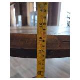 French Bistro Style Bar Set - Round Table with (4) Cross-Back Chairs