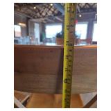 Farmhouse Style Dining Set with (8) X-Back Chairs