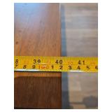 Farmhouse Style Dining Set with (8) X-Back Chairs