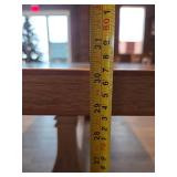 Farmhouse Style Dining Set with (8) X-Back Chairs