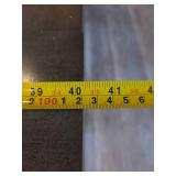 Wooden Dining Set with (6) Cross-Back Chairs