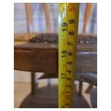 Round Table Dining Set with (4) Cane Chairs