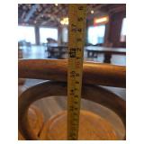 Round Table Dining Set with (4) Cane Chairs