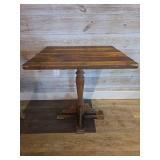 French Country Dining Set with (2) Cane Back Chairs