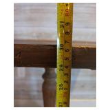 French Country Dining Set with (2) Cane Back Chairs