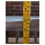 Rustic Rectangle Table with (4) Bar Stools