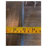 Rustic Rectangle Table with (4) Bar Stools