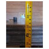 Rustic Rectangle Table with (4) Bar Stools