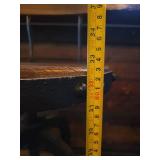 Industrial Bar Height Table with (6) Adjustable Stools