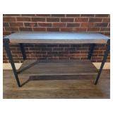 2-Tier Modern Display Shelf