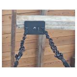 Rustic Wood Beam Edison Bulb Chandelier