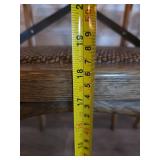 French Country X-Back Dining Chairs - Set of 3