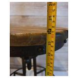 Industrial Adjustable Height Bar Stools - Set of 4