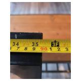 Modern Black Frame With Ribbon Art Design