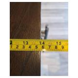 Wooden Storage Cabinet with Metal Base