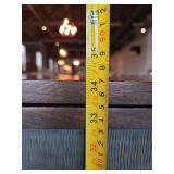 Wooden Storage Cabinet with Metal Base