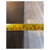 Wooden Coffee Table with Steel Frame