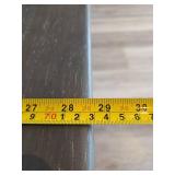 Wooden Coffee Table with Steel Frame