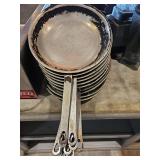 10-inch Round Metal Pans - Set of 10