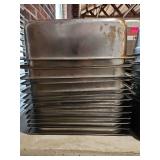 Vollrath Stainless Steel Steam Table Pans - Set of 14