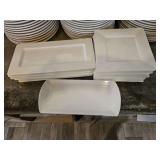 Bon Chef White Square Restaurant Plates