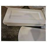 Bon Chef White Square Restaurant Plates