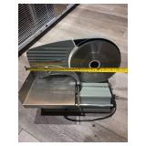 Electric Meat/Deli Slicer and Hand Crank Slicer