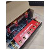 BainGesk Train Set, Christmas Train Set with Steam, Light and Sounds, Electric Train Toy for Boys & Girls, Christmas Train Set for Under The Tree, Gifts for 3 4 5 6 7 8 Year Old Kids