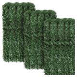 Hotop 324 ft Artificial Christmas Garland for Xmas Indoor Outdoor Decoration, Twist Green Pine Tinsel Garland Holiday Decor for Stair Fireplace Christmas Tree Wreath