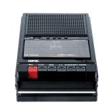 QFX RETRO-39 Portable Shoebox Cassette Tape Recorder â USB to Cassette Recording, Built-in Microphone, 3.5\" Bluetooth Speaker, FM Radio, MP3 Playback, Line-in/Out, AC/Battery Powered