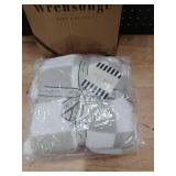 Wrensonge Checkered Mat in Sage Green 30x40