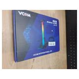 VCOM RGB Gaming Headphones Stand with 2 USB and 1 Type-C Ports, Headset Stand with 10 Light Modes and Non-Slip Rubber,Suitable for All Earphone Accessories, Best Gift for Desk Gamers
