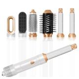 A 6 in ONE Blow Dryer Brush,Air Curling