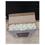 YOROXRG 36 Pack Ivory White Taper Candles, 7-8 Hours Burn Time, Unscented, Smokeless and Dripless, 0.8 x 10 Inch Dinner Candle Set for Household, Wedding, Party and Home DÃ©cor Candlesticks