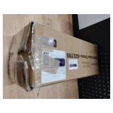 2ft Tabletop Pre-lit Christmas Tree with Star Treetop, Clear LED Lights, Artificial Xmas with Burlap Base for Table Desk Home Decor