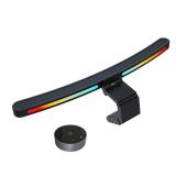 ONWAY Curved Monitor Light Bar with Wireless Remote,Monitor Light Bar with Auto-Dimming and Camera Base,Applicable to All Screens. No Screen Glare,for (RGB)
