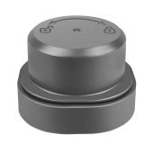 foboko Blade Cover and Vessel Cap for Ninja Blast Portable Blender BC100 Series and BC151 Series, Accessories, Replacement Parts, Leakproof, Dishwasher Safe, Food Grade. Grey