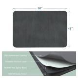 INVENHO Washable Pee Pads for Dogs 60\"x48\" Reusable Dog Pads Large Upgrade Non-Slip Dog Pee Pads Heavy Absorbency Puppy Pee Pads Quick Dry Whelping Pads/Waterproof Puppy Training Pad