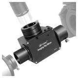 Alstar 1.25 Inch Flip Mirror for Telescope with Eyepiece Adapter, Suitable for Both Telescope Eyepiece & Camera Telescope, Precise Focusing & Object Centering Tool for Astrophotography CCD Cameras