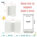 2PC Newborn Photography Butterfly Posing Pillow Basket Filler & Positioner for Babies DIY Newborn Professional Photography Prop White
