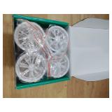 Longriver 4 Pack 33 Stage Universal Shower Filter Replacement Cartridge - Hard Water Purifier Removes Chlorine, Heavy Metals, Iron, Sediments - High Output Water Softener for Skin & Hair