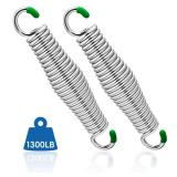 Premium Porch Swing Springs,1300 LB Heavy Duty Springs, Rust Resistant Swing Springs, Spring for Swing Hammock Hanging Chair Spring for Hammock Spring,Porch Swings