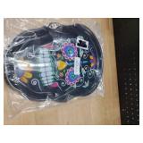 DÃ­a de Los Muertos Day of The Dead Melamine Sugar Skull Treats Tray - 10.5 Inch x 14.5 Inches