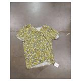 Ladies medium flower pattern shirt
