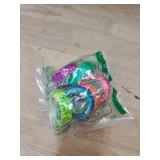 Whaline 6 Colors Neon Gaffer Cloth Tape, Fluorescent UV Blacklight Tape for UV Party (0.6 inch x 16.5 feet)