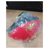 NERF Kids Foam Football - Pro Grip Youth Soft Foam Ball - Indoor + Outdoor Football for Kids - Small NERF Foam Football - 9\" Inch Youth Sized Football - Red + Black