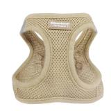 Downtown Pet Supply Step in Dog Harness No Pull, XX-Large, Khaki - Adjustable Harness with Padded Mesh Fabric and Reflective Trim - Buckle Strap Harness for Dogs