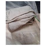 Dog Bed Covers Only - Waterproof Dog Bed Covers Quilted, Replacement Washable Pet Puppy Bed Cover for Dog Cat, Cushion Cover 36Lx27Wx6H Inches Beige