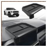 Muslogy Dashboard Storage Box Compatible with 2024 2025 Tacoma & 2025 4Runner Accessories Center Console Organizer w/ 8-inch Screen for SR SR5 TRD PreRunner TRD Sport Off-Road Pro Trailhunter (Black)