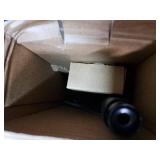 TONIAL Bay Window Curtain Rods, 36 to 72 Inch Center Rod for window, 20 to 36 Inch Side Rods for windows 3/4 Inch Decorative Drapery Rods with Small Cap Finial, Light Black